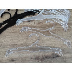 Вішалка-плечики для білизни і дитячого одягу (26см. прозора)